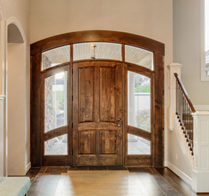 Custom Mahogany Entry Doors Vero Beach FL impact door installation